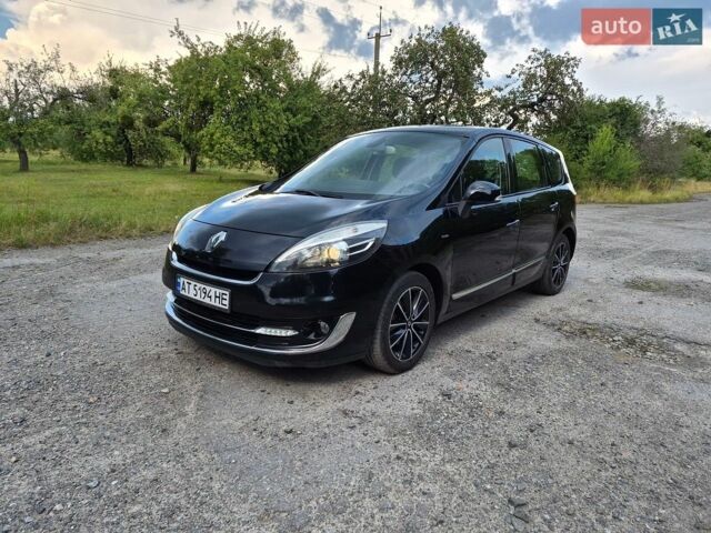 Черный Рено Сценик, объемом двигателя 1.6 л и пробегом 250 тыс. км за 6950 $, фото 1 на Automoto.ua