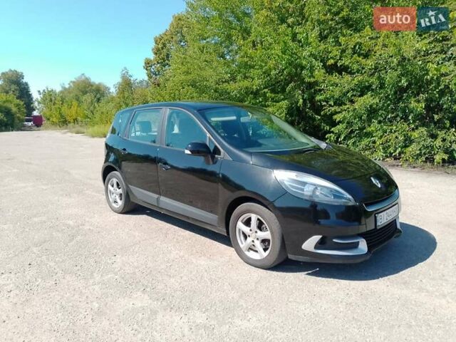 Черный Рено Сценик, объемом двигателя 1.5 л и пробегом 210 тыс. км за 7550 $, фото 1 на Automoto.ua