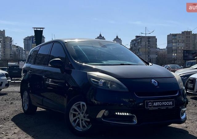 Черный Рено Сценик, объемом двигателя 1.6 л и пробегом 192 тыс. км за 7990 $, фото 1 на Automoto.ua