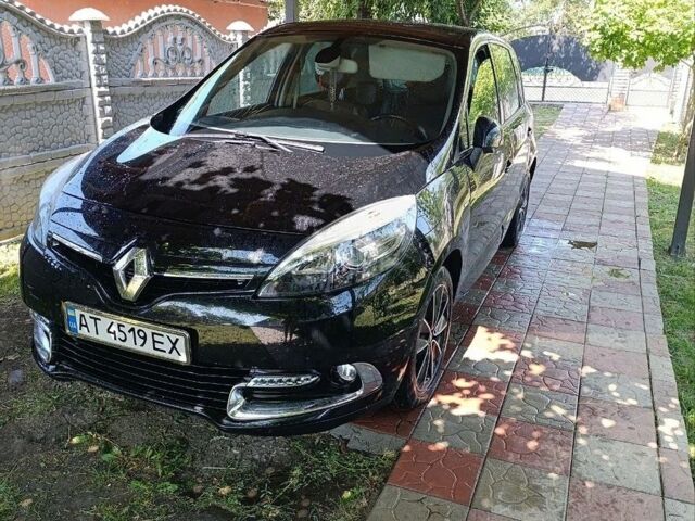 Черный Рено Сценик, объемом двигателя 1.6 л и пробегом 218 тыс. км за 8700 $, фото 1 на Automoto.ua