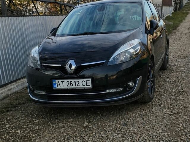 Черный Рено Сценик, объемом двигателя 1.5 л и пробегом 268 тыс. км за 7800 $, фото 1 на Automoto.ua