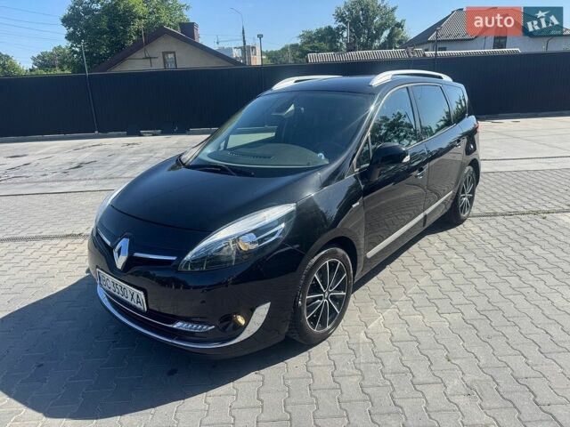 Черный Рено Сценик, объемом двигателя 1.6 л и пробегом 175 тыс. км за 7700 $, фото 1 на Automoto.ua