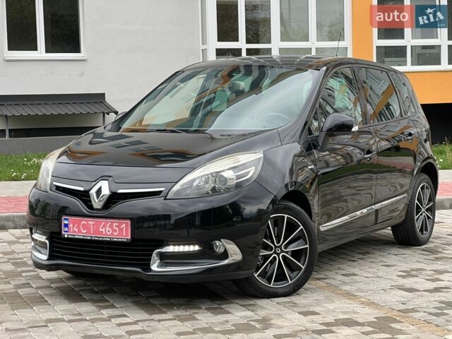 Черный Рено Сценик, объемом двигателя 1.5 л и пробегом 216 тыс. км за 9450 $, фото 1 на Automoto.ua