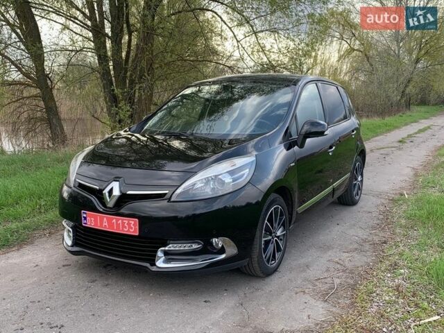 Черный Рено Сценик, объемом двигателя 1.46 л и пробегом 198 тыс. км за 9700 $, фото 1 на Automoto.ua