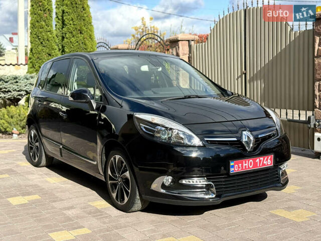 Черный Рено Сценик, объемом двигателя 1.6 л и пробегом 199 тыс. км за 10744 $, фото 1 на Automoto.ua