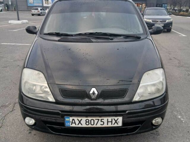Черный Рено Сценик, объемом двигателя 1.6 л и пробегом 305 тыс. км за 4000 $, фото 1 на Automoto.ua
