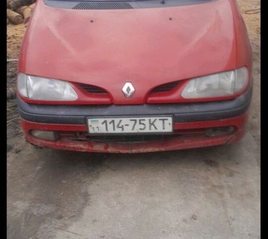 Красный Рено Сценик, объемом двигателя 1.6 л и пробегом 267 тыс. км за 1350 $, фото 1 на Automoto.ua