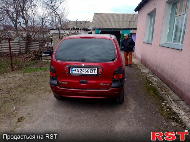 Красный Рено Сценик, объемом двигателя 1.6 л и пробегом 184 тыс. км за 2450 $, фото 1 на Automoto.ua