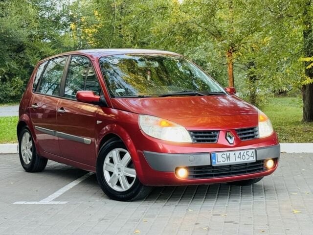 Красный Рено Сценик, объемом двигателя 1.9 л и пробегом 227 тыс. км за 2464 $, фото 1 на Automoto.ua