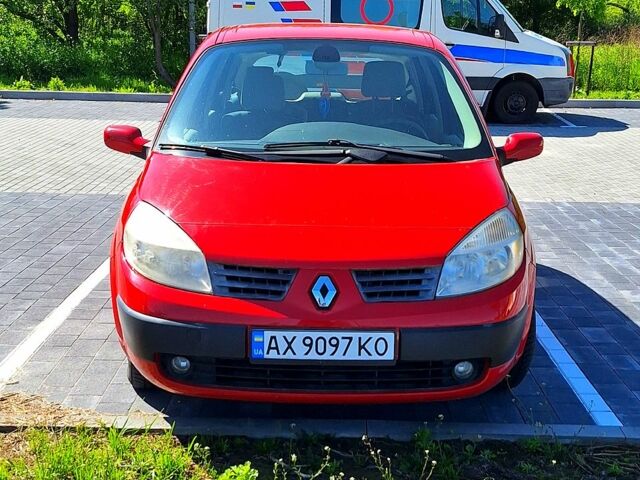 Красный Рено Сценик, объемом двигателя 1.6 л и пробегом 130 тыс. км за 3700 $, фото 1 на Automoto.ua