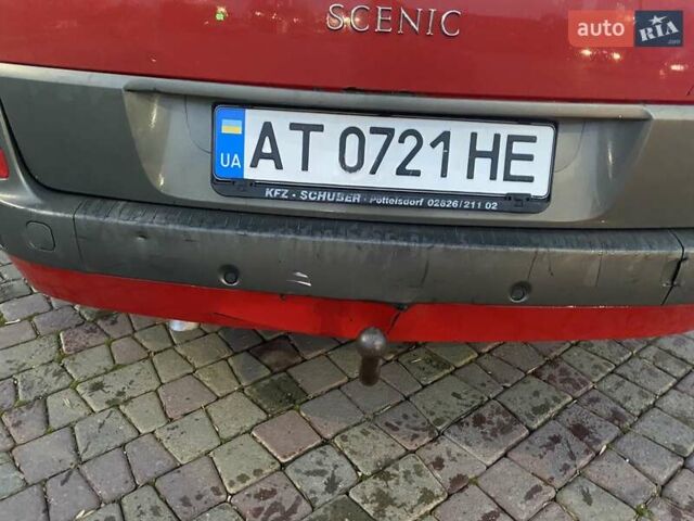 Красный Рено Сценик, объемом двигателя 2 л и пробегом 200 тыс. км за 4800 $, фото 1 на Automoto.ua