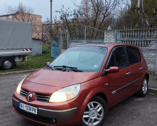 Красный Рено Сценик, объемом двигателя 1.6 л и пробегом 259 тыс. км за 4200 $, фото 1 на Automoto.ua