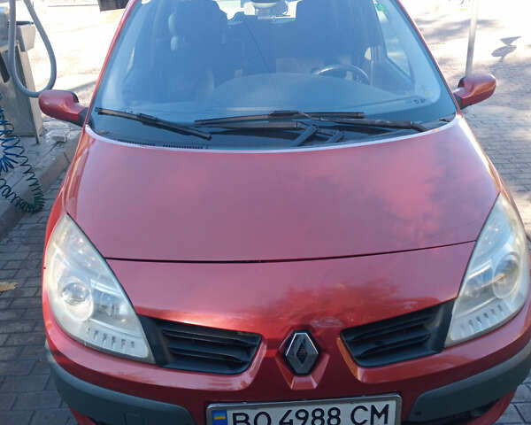 Красный Рено Сценик, объемом двигателя 1.6 л и пробегом 300 тыс. км за 4800 $, фото 1 на Automoto.ua
