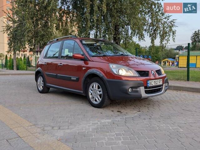 Красный Рено Сценик, объемом двигателя 1.5 л и пробегом 174 тыс. км за 5900 $, фото 1 на Automoto.ua