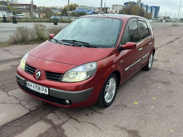 Красный Рено Сценик, объемом двигателя 1.5 л и пробегом 250 тыс. км за 2650 $, фото 1 на Automoto.ua