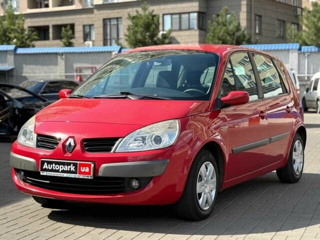 Красный Рено Сценик, объемом двигателя 1.4 л и пробегом 152 тыс. км за 5240 $, фото 1 на Automoto.ua