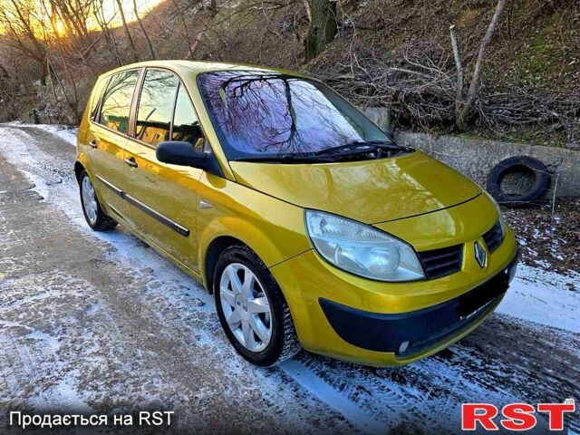 Желтый Рено Сценик, объемом двигателя 1.6 л и пробегом 20000 тыс. км за 5100 $, фото 1 на Automoto.ua