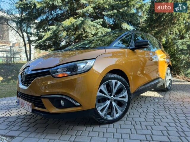 Желтый Рено Сценик, объемом двигателя 1.5 л и пробегом 182 тыс. км за 12700 $, фото 1 на Automoto.ua