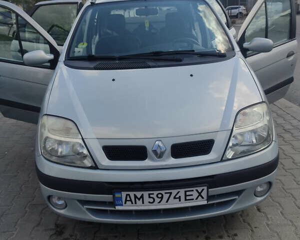 Серый Рено Сценик, объемом двигателя 1.9 л и пробегом 354 тыс. км за 2999 $, фото 1 на Automoto.ua
