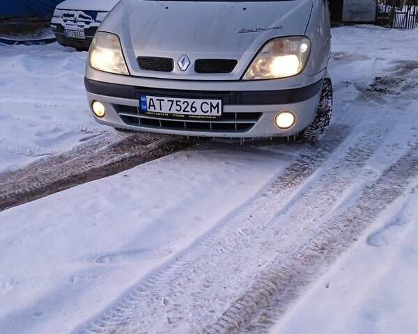 Серый Рено Сценик, объемом двигателя 1.9 л и пробегом 237 тыс. км за 2750 $, фото 1 на Automoto.ua