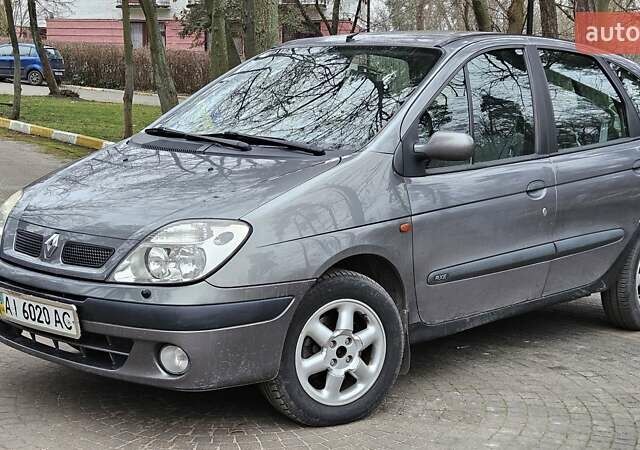 Серый Рено Сценик, объемом двигателя 1.6 л и пробегом 200 тыс. км за 3490 $, фото 1 на Automoto.ua
