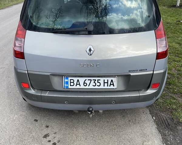 Серый Рено Сценик, объемом двигателя 1.6 л и пробегом 200 тыс. км за 4700 $, фото 1 на Automoto.ua