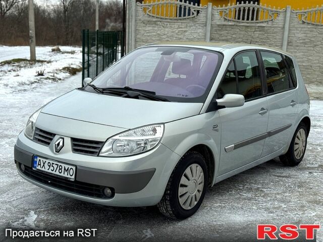 Серый Рено Сценик, объемом двигателя 1.6 л и пробегом 214 тыс. км за 4350 $, фото 1 на Automoto.ua
