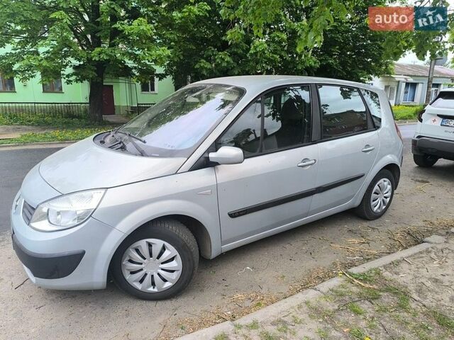 Серый Рено Сценик, объемом двигателя 1.6 л и пробегом 230 тыс. км за 3900 $, фото 1 на Automoto.ua