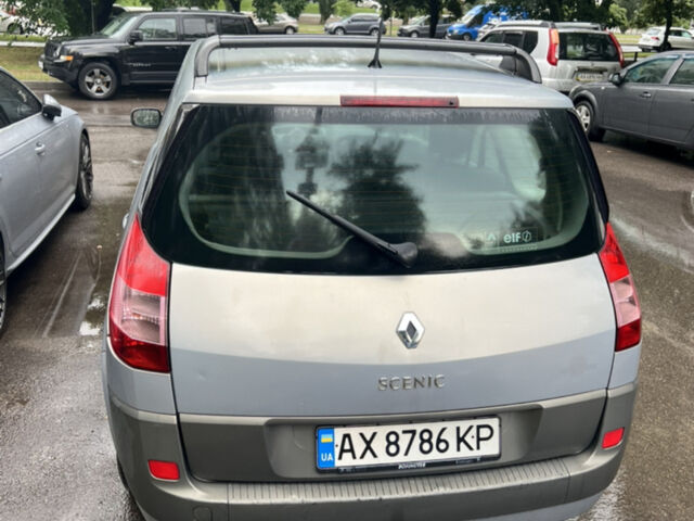 Серый Рено Сценик, объемом двигателя 1.6 л и пробегом 266 тыс. км за 4500 $, фото 1 на Automoto.ua
