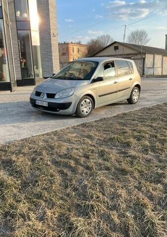 Серый Рено Сценик, объемом двигателя 1.9 л и пробегом 324 тыс. км за 3600 $, фото 1 на Automoto.ua