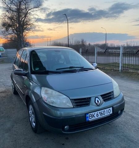 Серый Рено Сценик, объемом двигателя 1.6 л и пробегом 250 тыс. км за 3500 $, фото 1 на Automoto.ua