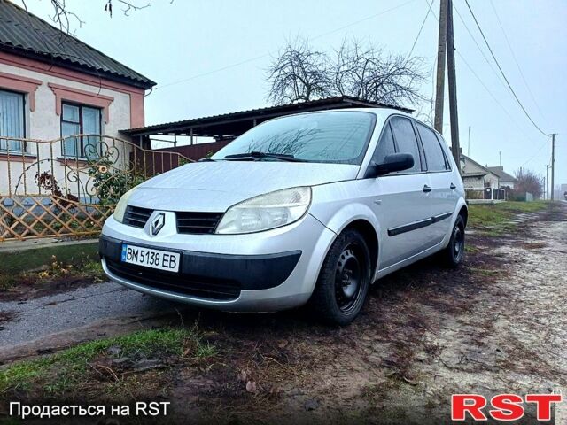 Серый Рено Сценик, объемом двигателя 1.6 л и пробегом 305 тыс. км за 4300 $, фото 1 на Automoto.ua