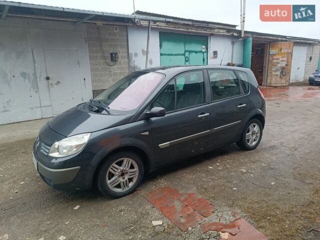 Серый Рено Сценик, объемом двигателя 1.6 л и пробегом 215 тыс. км за 4900 $, фото 1 на Automoto.ua