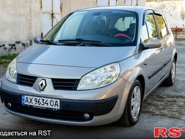 Серый Рено Сценик, объемом двигателя 1.6 л и пробегом 136 тыс. км за 6000 $, фото 1 на Automoto.ua