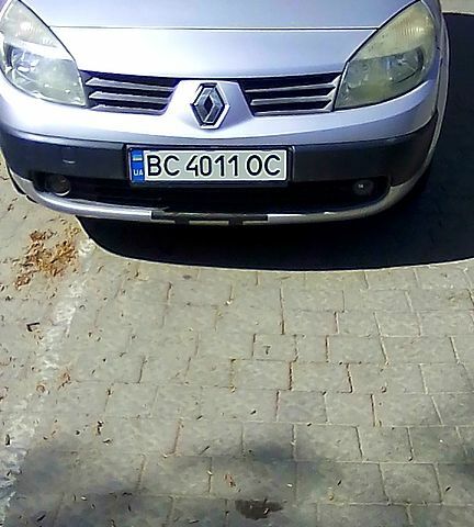 Сірий Рено Сценік, об'ємом двигуна 1.6 л та пробігом 198 тис. км за 4250 $, фото 1 на Automoto.ua