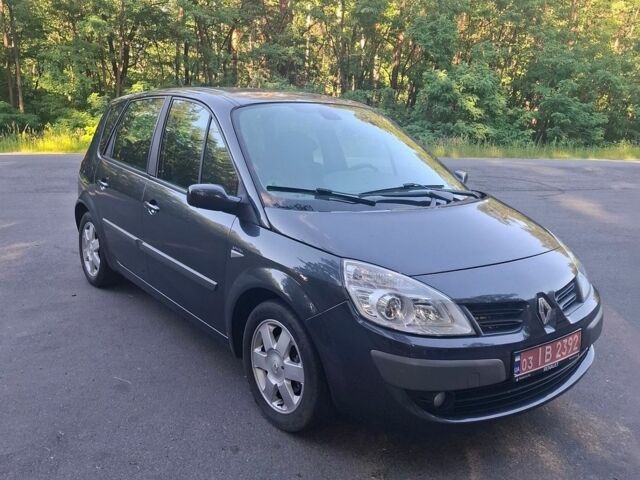 Серый Рено Сценик, объемом двигателя 1.6 л и пробегом 201 тыс. км за 5800 $, фото 1 на Automoto.ua