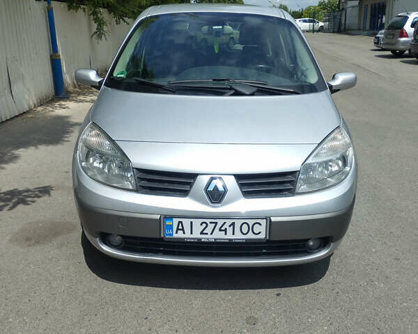 Серый Рено Сценик, объемом двигателя 1.6 л и пробегом 168 тыс. км за 5000 $, фото 1 на Automoto.ua