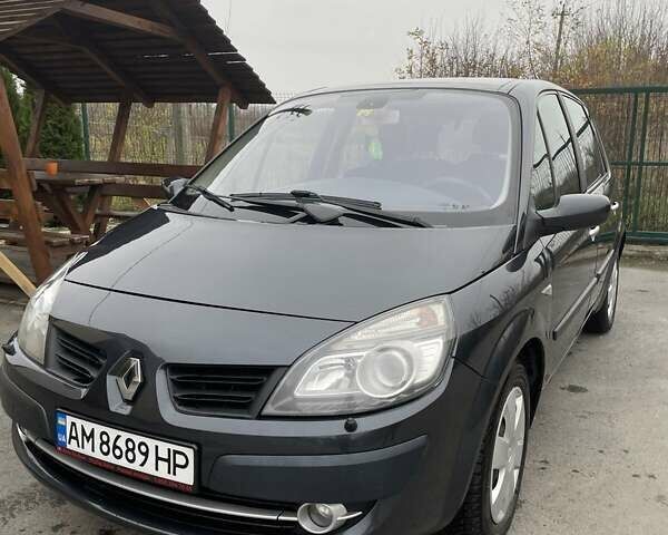 Серый Рено Сценик, объемом двигателя 2 л и пробегом 236 тыс. км за 6650 $, фото 1 на Automoto.ua