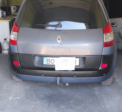 Сірий Рено Сценік, об'ємом двигуна 1.5 л та пробігом 312 тис. км за 4700 $, фото 1 на Automoto.ua