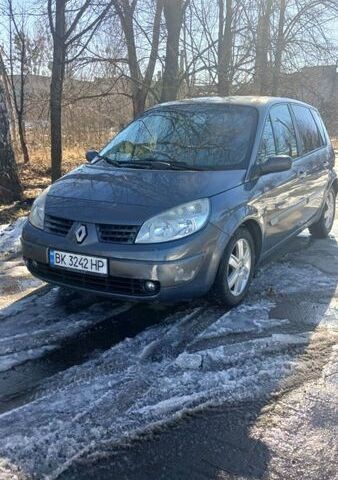 Серый Рено Сценик, объемом двигателя 1.9 л и пробегом 277 тыс. км за 4900 $, фото 1 на Automoto.ua