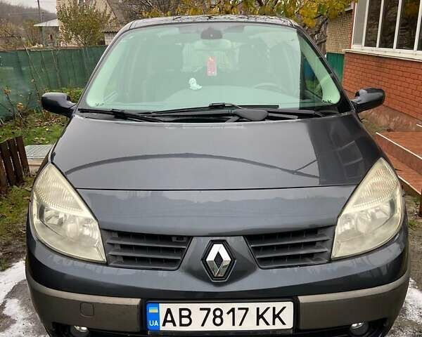 Серый Рено Сценик, объемом двигателя 1.6 л и пробегом 186 тыс. км за 4600 $, фото 1 на Automoto.ua