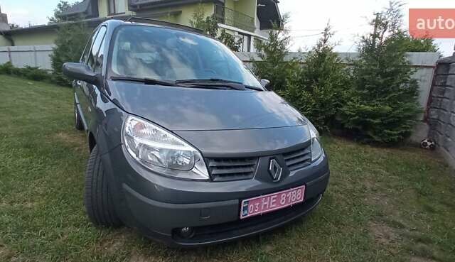 Серый Рено Сценик, объемом двигателя 1.6 л и пробегом 195 тыс. км за 6299 $, фото 1 на Automoto.ua
