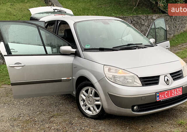 Рено Сценик 2006 в Виннице на Automoto.ua Серый Рено Сценик, объемом двигателя 1.6 л и пробегом 124 тыс. км за 6250 $, фото 1 на Automoto.ua