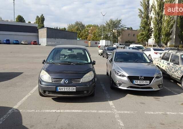 Сірий Рено Сценік, об'ємом двигуна 1.6 л та пробігом 254 тис. км за 5200 $, фото 1 на Automoto.ua