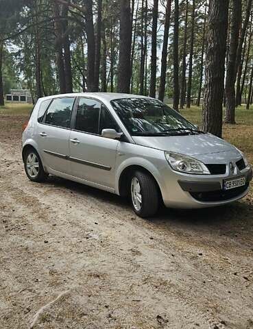 Серый Рено Сценик, объемом двигателя 1.6 л и пробегом 230 тыс. км за 5000 $, фото 1 на Automoto.ua
