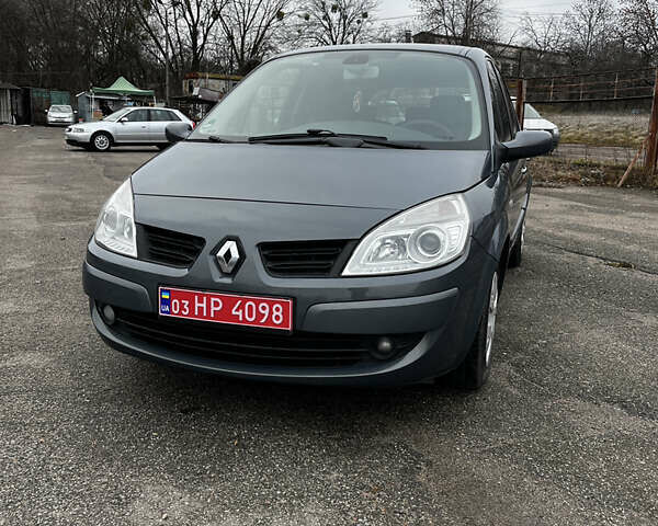 Серый Рено Сценик, объемом двигателя 1.6 л и пробегом 218 тыс. км за 5950 $, фото 1 на Automoto.ua