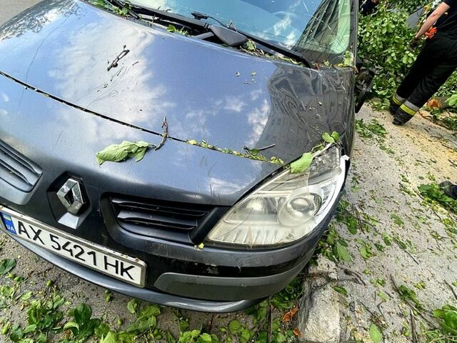 Серый Рено Сценик, объемом двигателя 1.5 л и пробегом 300 тыс. км за 4000 $, фото 1 на Automoto.ua