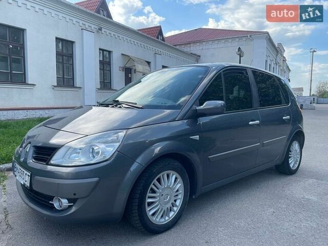 Серый Рено Сценик, объемом двигателя 1.6 л и пробегом 234 тыс. км за 5700 $, фото 1 на Automoto.ua