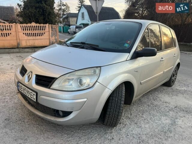 Серый Рено Сценик, объемом двигателя 1.6 л и пробегом 170 тыс. км за 4300 $, фото 1 на Automoto.ua