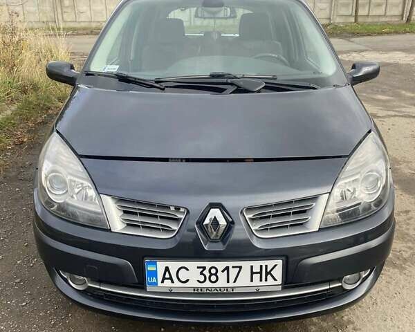 Серый Рено Сценик, объемом двигателя 1.6 л и пробегом 212 тыс. км за 5000 $, фото 1 на Automoto.ua